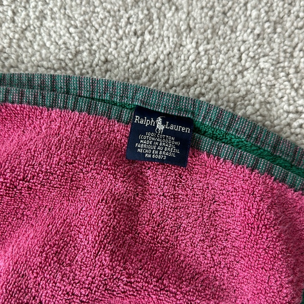 RALPH LAUREN | vintage beach towel - Picture 6 of 6